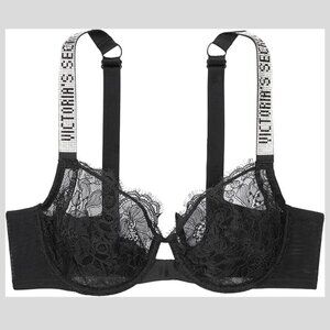 New! Victoria’s Secret Very Sexy Black The Fabulous Full Cup Bra 4859